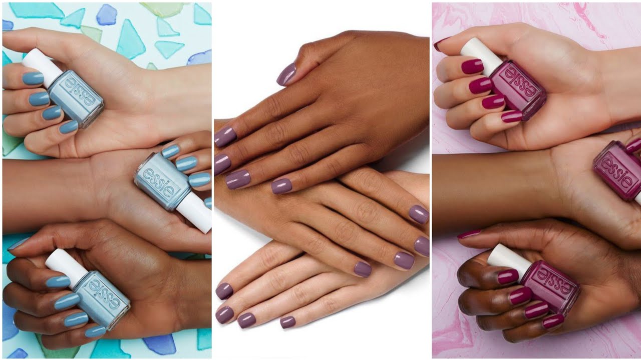 Attractive Nail Polish Colors For Dark Skin // Nail Art For Dark Skin