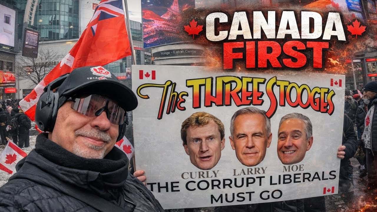 Raw footage from The Canada First Rally in Downtown Toronto, Feb 21st.