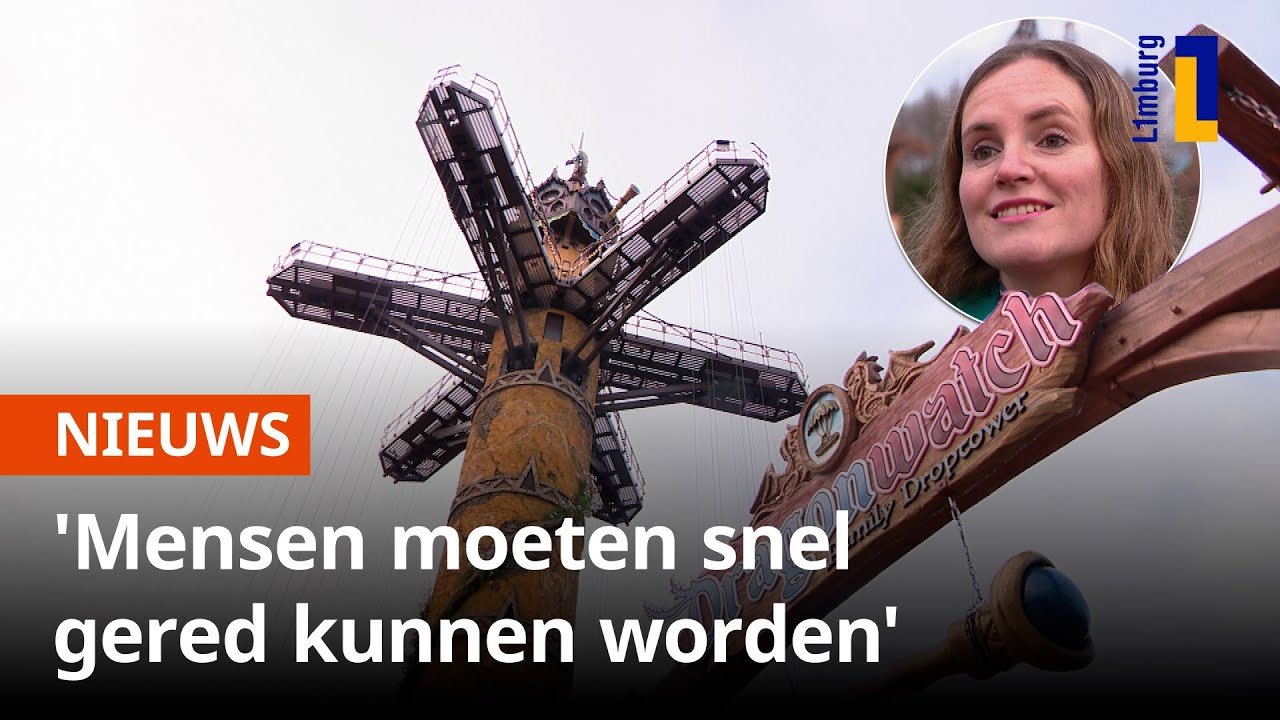 Toverland gaat team specialiseren in evacuatie hoge attracties 🎢 | 1Limburg