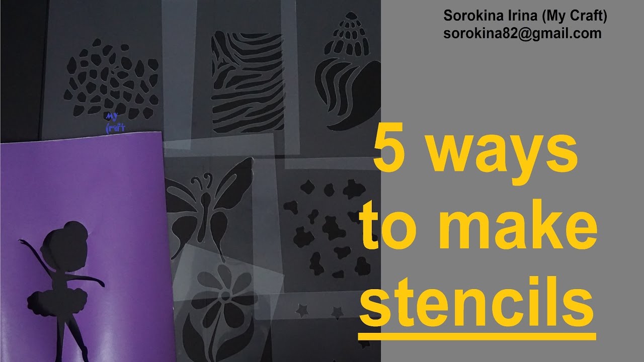 How to make Stencils