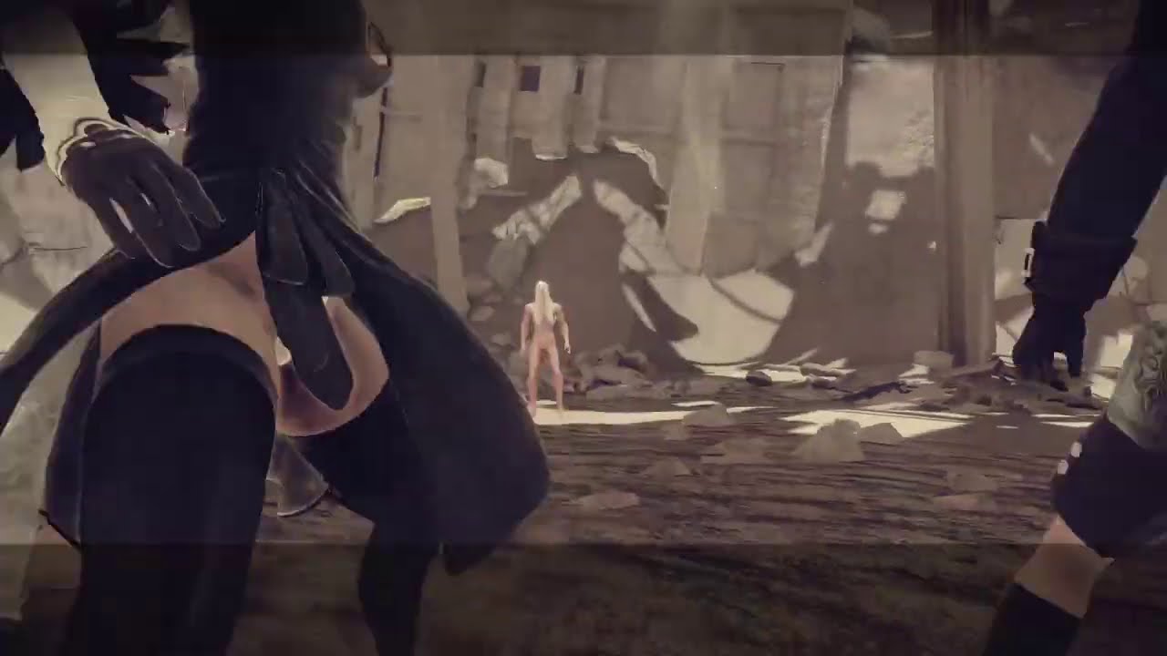 NieR: Automata | Desert Boss (Adam) Fight |