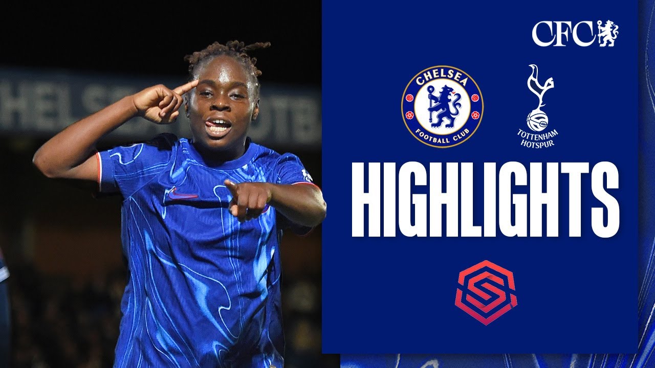 Chelsea Women 5-2 Tottenham Hotspur Women | HIGHLIGHTS & MATCH REACTION | WSL 24/25