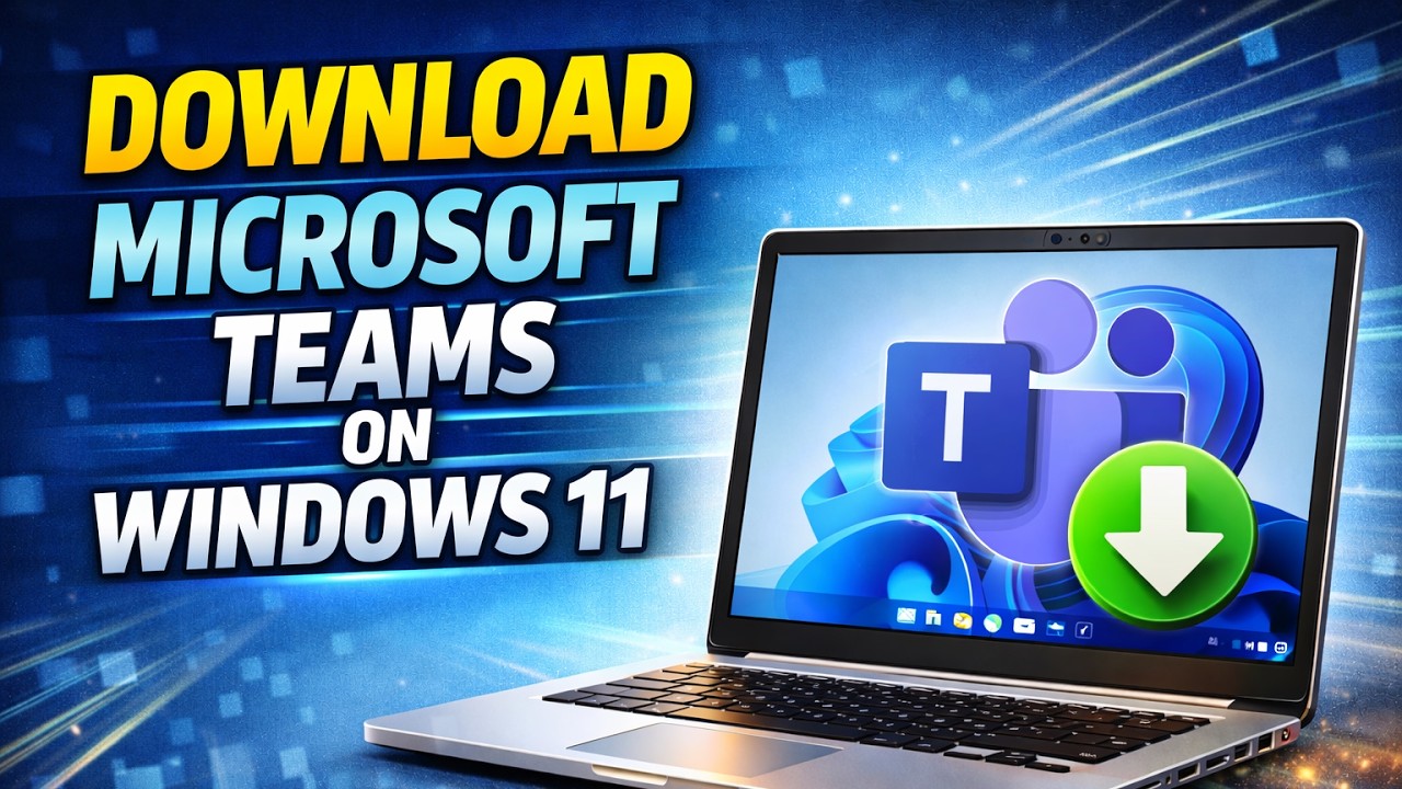 How To Download Microsoft Teams on Windows 11 (Laptop & PC)