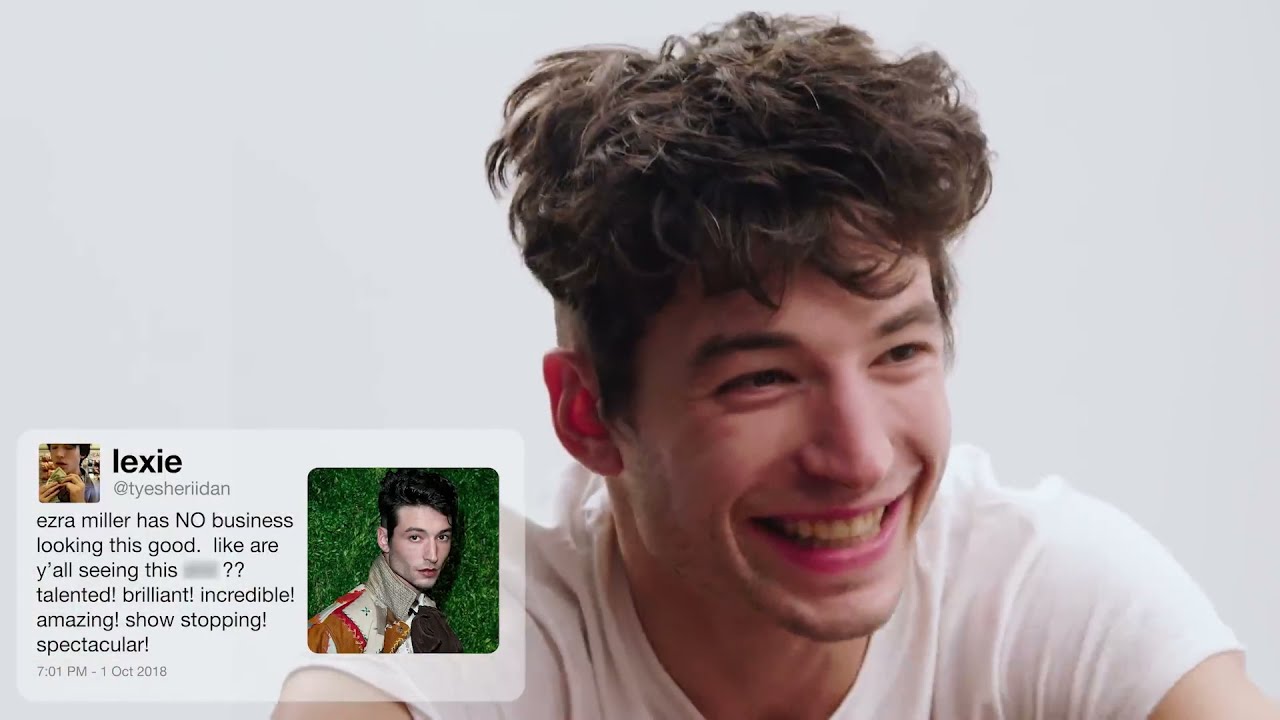 ezra miller being amazing