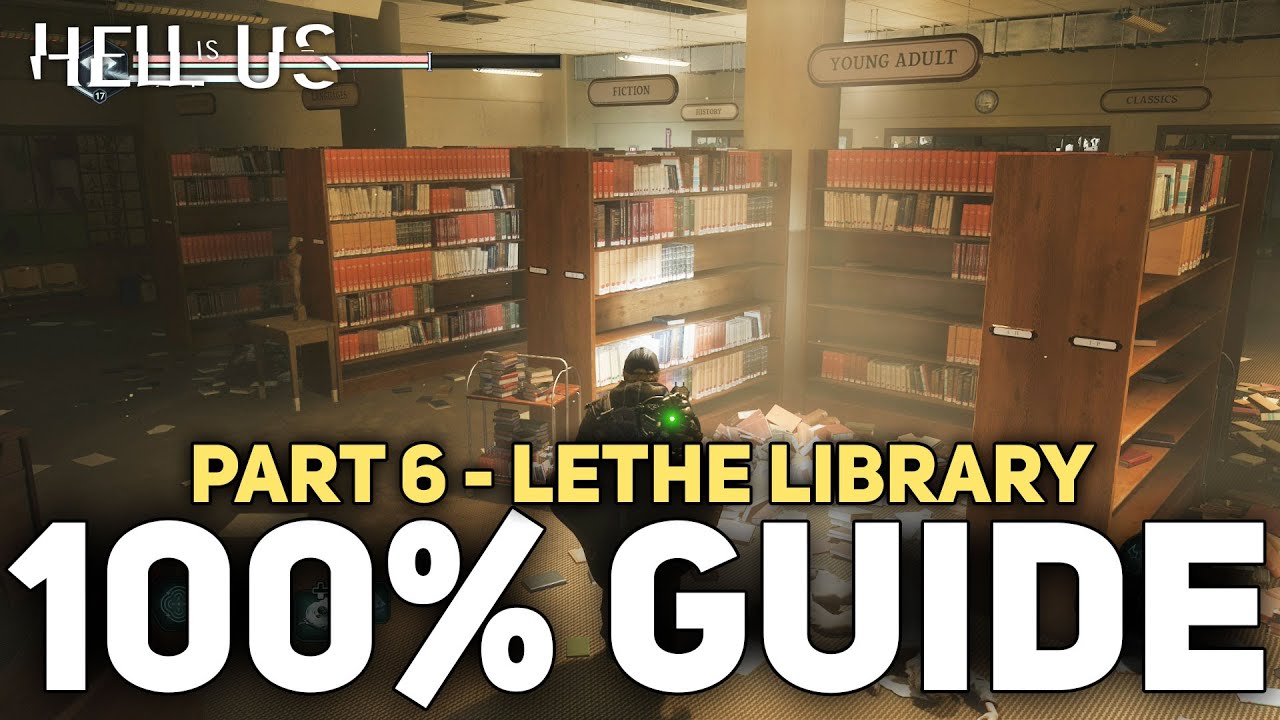 Hell is Us - 100% Walkthrough & Guide - Part 6 Lethe National Library