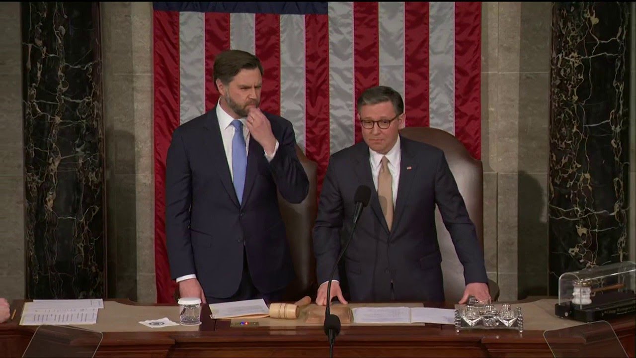 State of the Union: Vance, Johnson call joint session to order