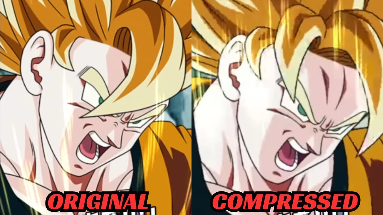 Animations Before And After The Compression Update (Dokkan Battle)