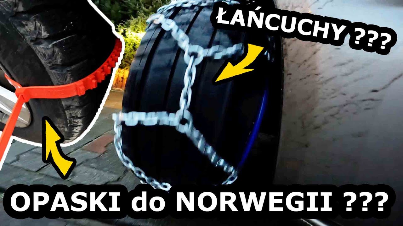 Zakładam Łańcuchy na Koła !!! - Czy Opaski AntyPoślizgowe Będą LEPSZE? Coś mi Trze o BŁOTNIK (#767)