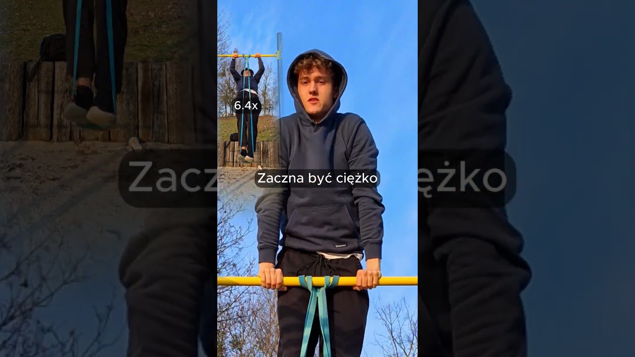 Jak guma 50kg ułatwia MUSCLE UP'A?