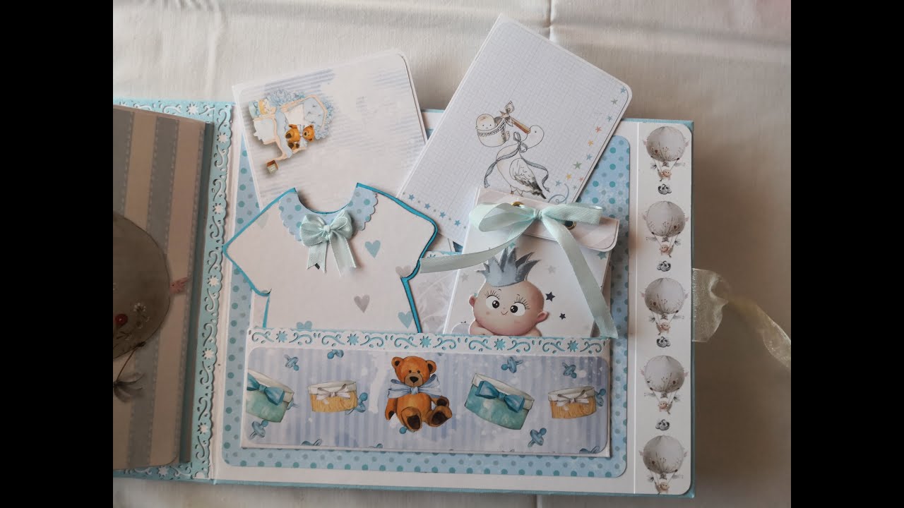 Álbum bebé scrapbooking #scrapbooking #album #bebes #1año