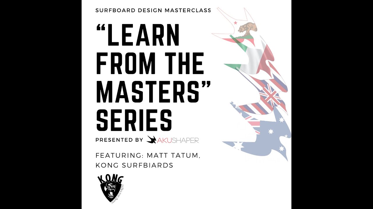 Learn from the Masters: Kong Surfboards [Surfboard design from custom order dimensions]