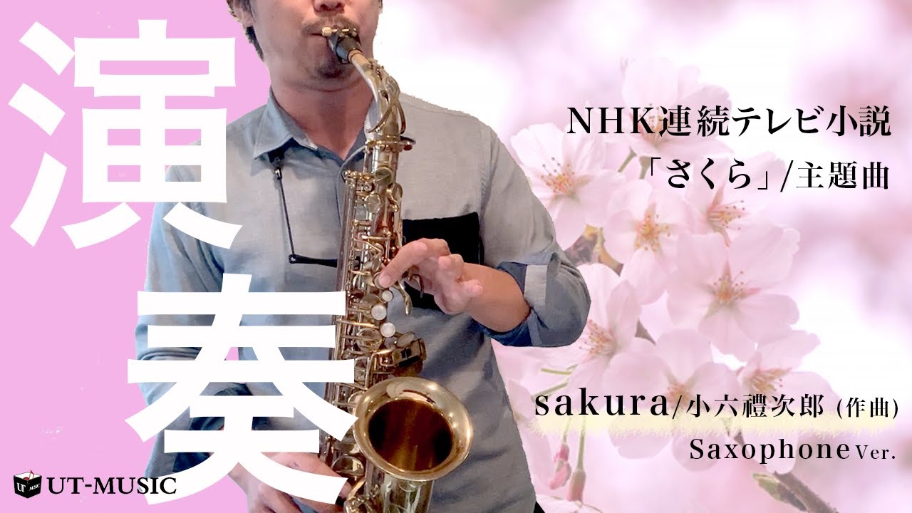【癒し演奏】NHK連続テレビ小説「さくら」より/SAKURA【アルトサックスVer.】