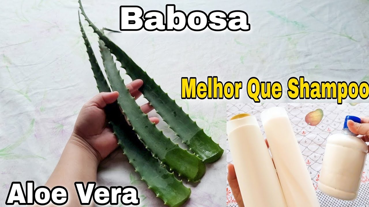 Isso É Melhor Que Shampoo 😲 Só 2 Ingredientes e Mais Nada! O Resultado é Incrível! BABOSA E DOVE 😱