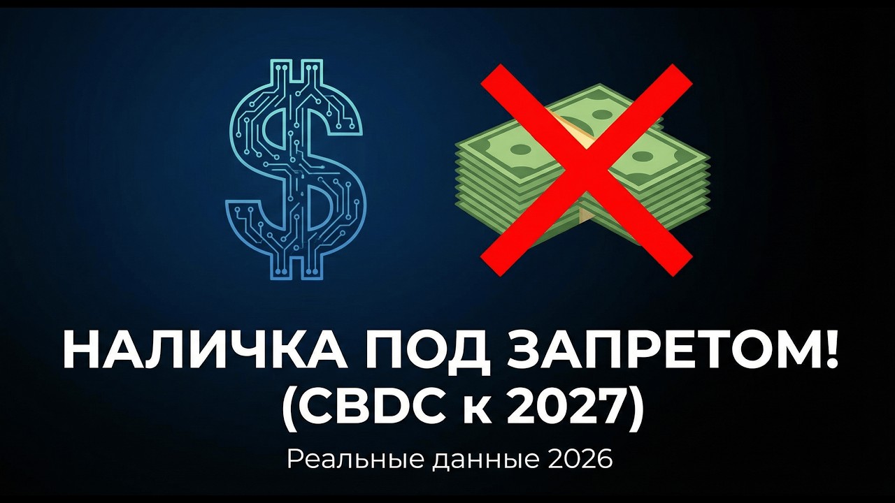Почему Запретят НАЛИЧКУ к 2027? CBDC ПРАВДА | Цифровой ДОЛЛАР
