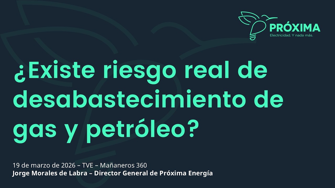 &iquest;Existe riesgo real de desabastecimiento de gas y petr&oacute;leo?