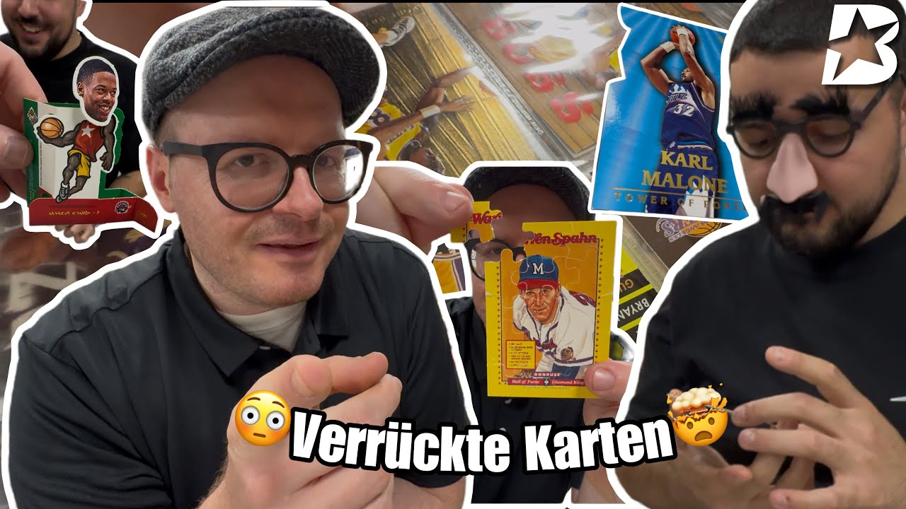Ungewöhnliche Trading Cards zum Staunen 👀 Eine Geschichte über Hobby Kartenvielfalt im B-Brothers🔥