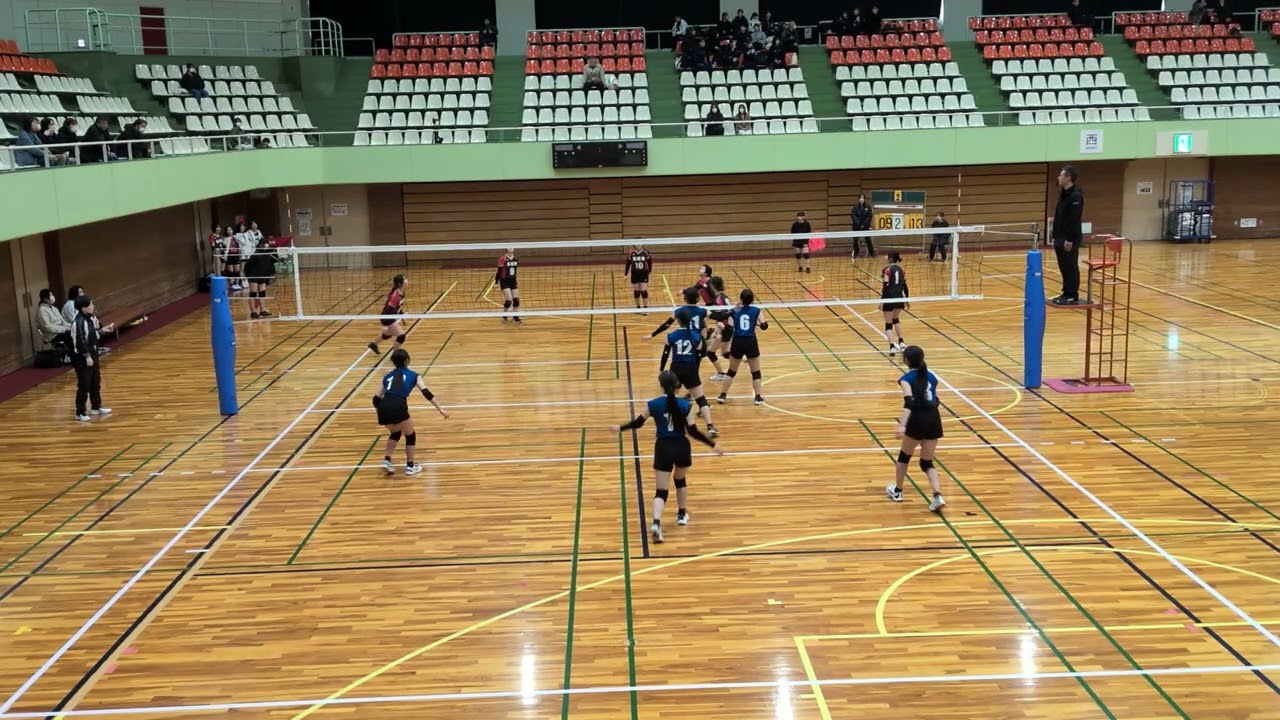 TKOK女子バレー新人大会（第2セット）　VS高岡南高校