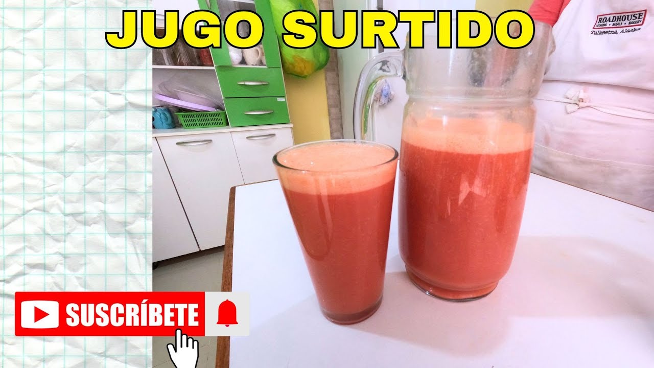 Aprende a preparar Jugo Surtido | Estilo selva Peruana