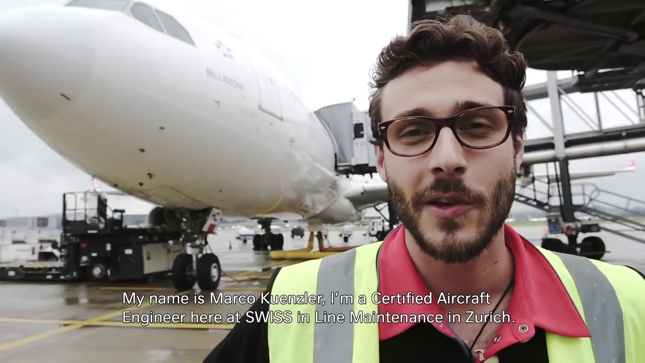 Aircraft maintenance engineer work. ....dialy routine