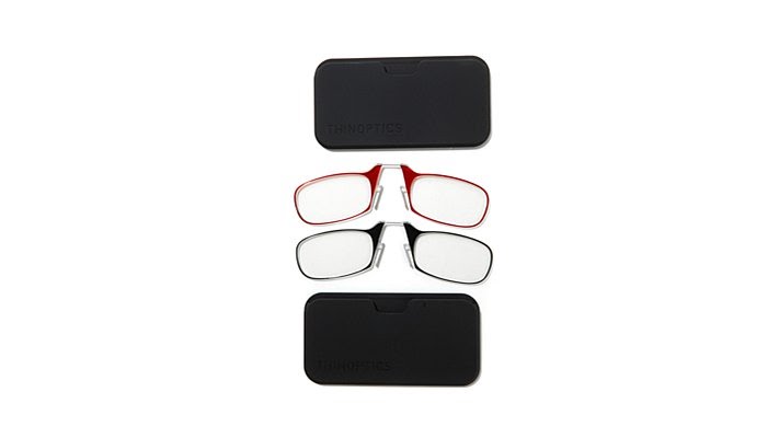 ThinOptics FlexGrip Reading Glasses 2pack with Pod Cases
