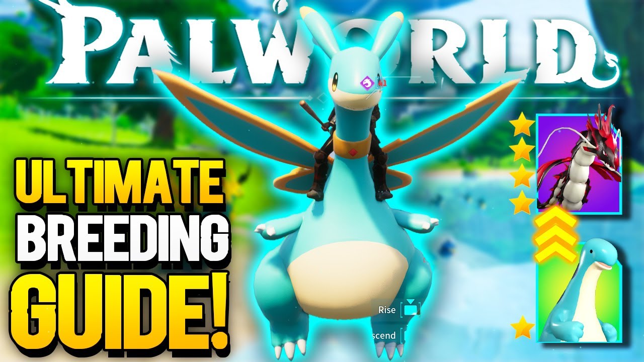 How TO BREED Insane CREATURES! Palworld - BREEDING & Tips To Ranking Up PALS