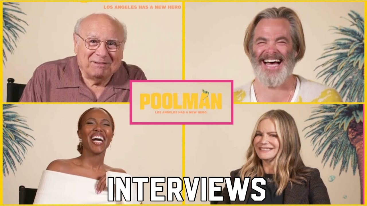 POOLMAN Interviews! Chris Pine, Danny DeVito, Jennifer Jason Leigh, DeWanda Wise