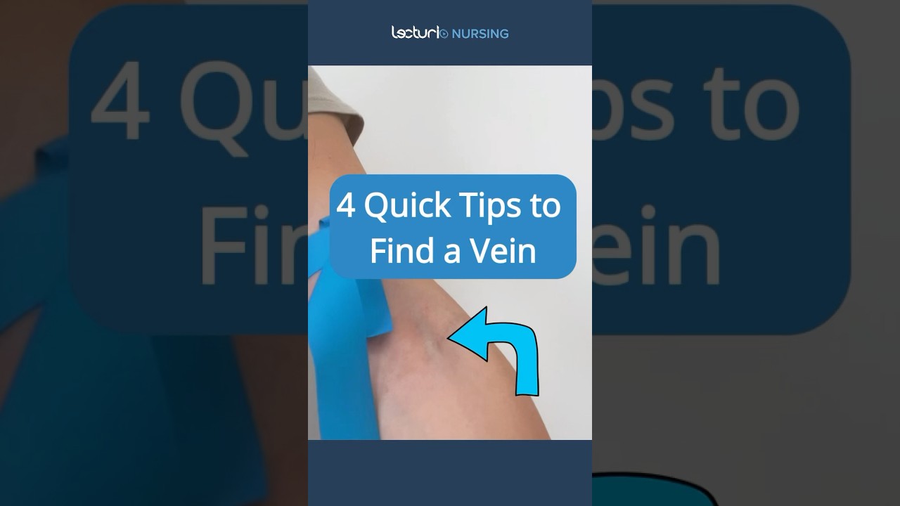 💉 How to Find the Perfect Vein Every Time! #NursingTips #IVSkills #NCLEX