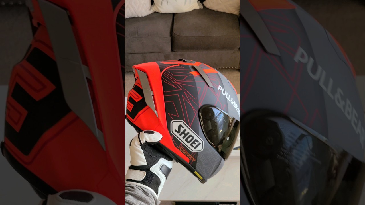 Shoei X14 Marquez RACE HELMET!