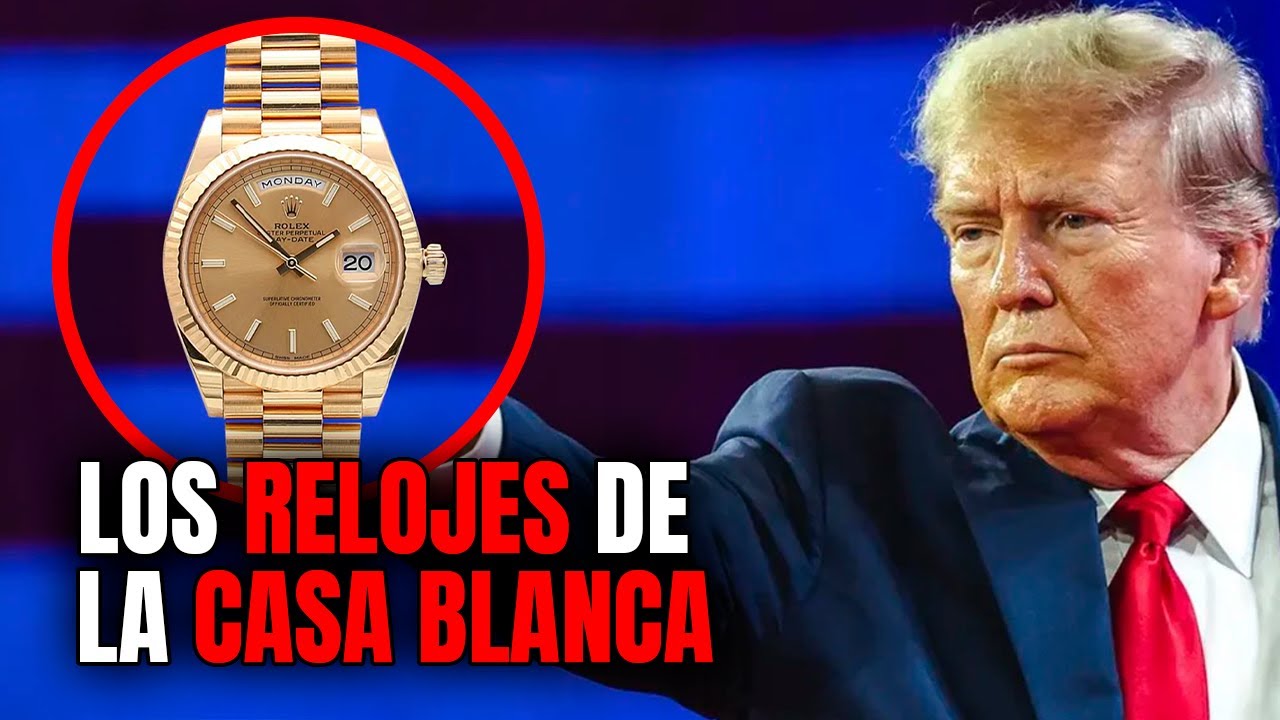 Los relojes secretos de Trump | Rolex, Breitling y poder presidencial