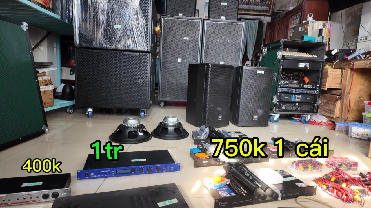 Thanh lý thiết bị âm thanh 400k vàng số 1tr giá hơi chưa từng thấy loa vang đẫy men công xuất 
