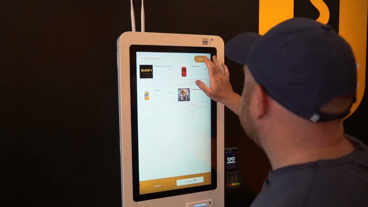 Self-Service Kiosk - ordering & payments through technology designed specifically for your business.