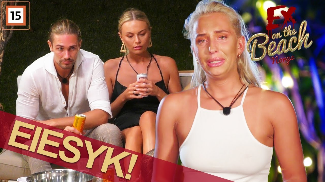 Ex on the Beach | Maria begynner å gråte når hun ser eksen med andre | discovery+