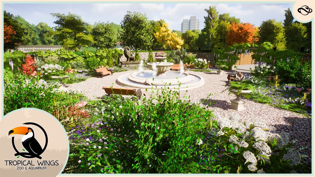 Planet Zoo | The Victorian Garden | Quarantine Hub | Back Lot Additions | Tropical Wings Zoo | Ep.27
