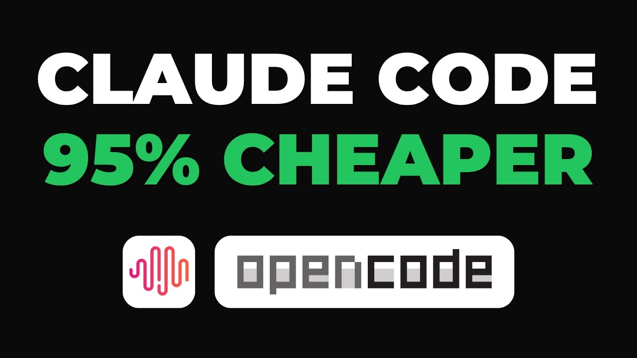 Я использую код Клода на 95% дешевле (OpenCode + MiniMax M2.7 Setup)