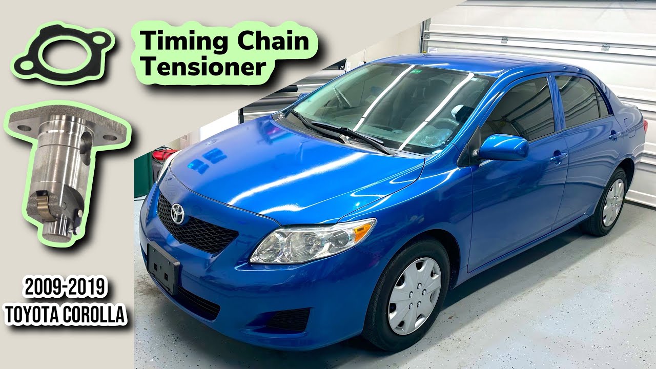 How To Replace Timing Chain Tentioner Gasket, Toyota Corolla 2009-2013  1.8L