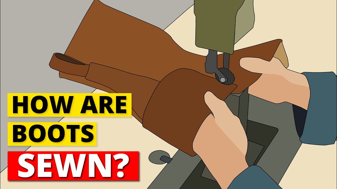 How USA Handmade Boots are Sewn