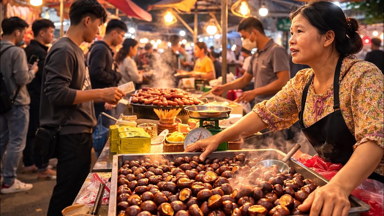 Once-a-Year Night Market in Rural Vietnam | Authentic Local Life