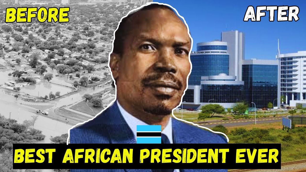Botswana&rsquo;s INCREDIBLE RISE &ndash; How seretse Khama made his country RICH from Scratch