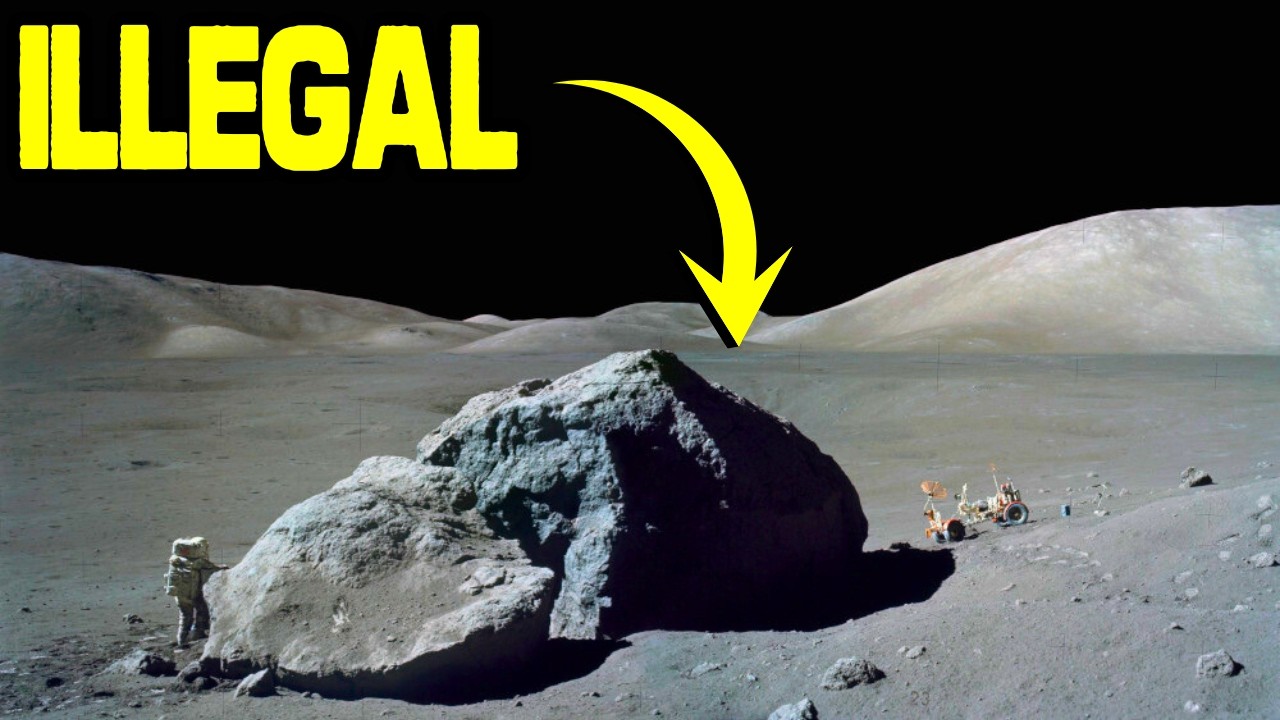 This Is Why You Can't Own Moon Rocks