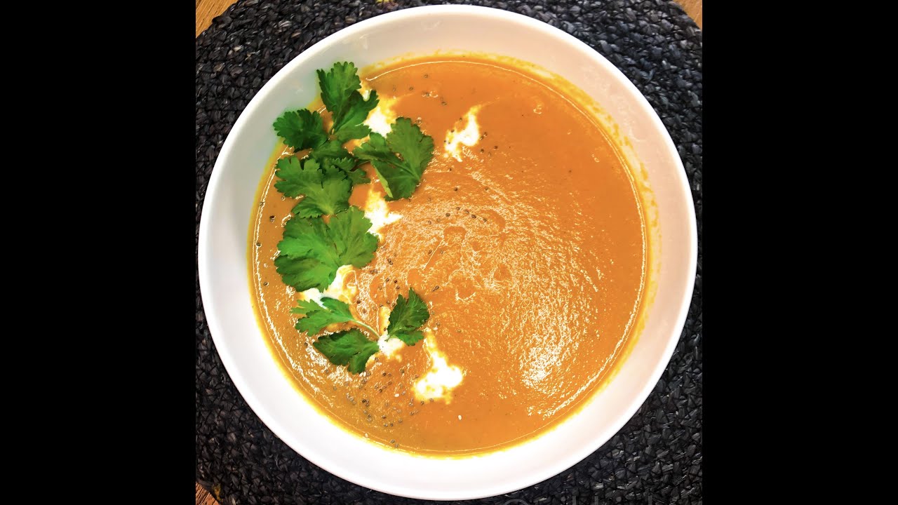 Thai Ginger Carrot Soup