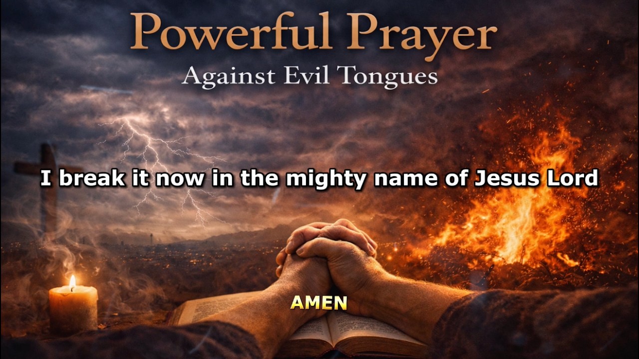 Every evil word spoken against you is cancelled in Jesus’ name 🙏🔥 #Prayer