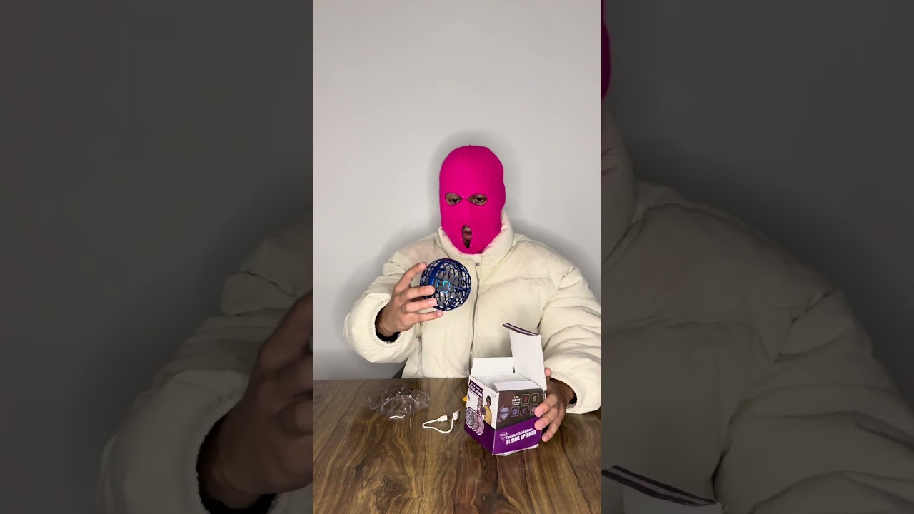 Testing the Viral Flying Spinner Ball 🪩 | Try with Pink #Shorts #Unboxing #Viral #Products