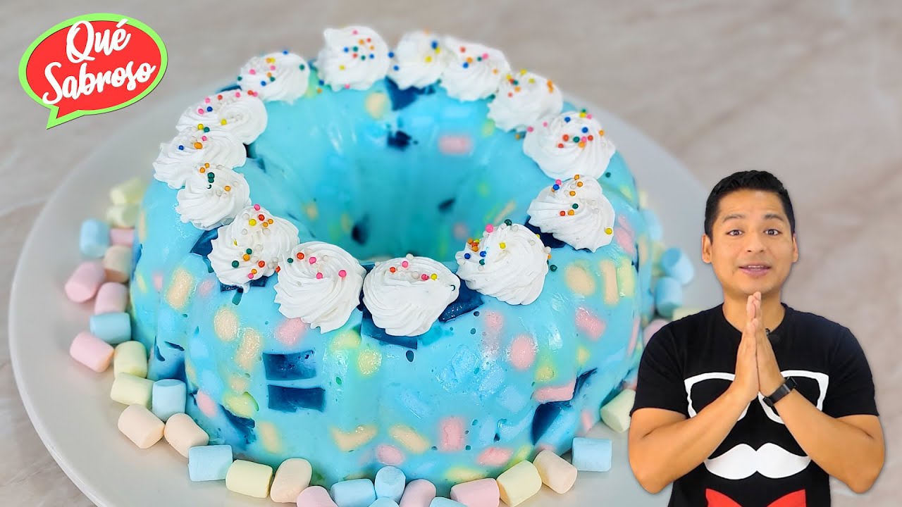 Gelatina de Bombones para Cumpleaños! Receta Económica @GuthyCocina