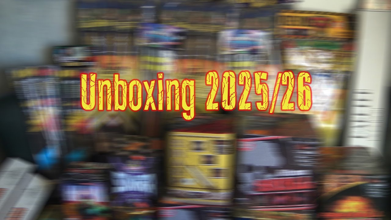 1000€ FEUERWERKSHOP UNBOXING 2025/26| FEUERWERK AUSPACKEN FÜR SILVESTER! 📦🎆