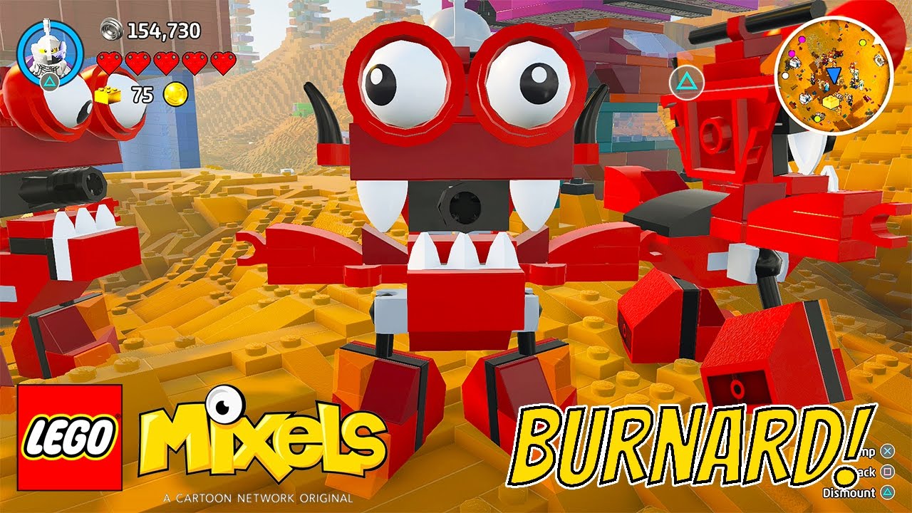 LEGO Worlds Burnard from LEGO Mixels Unlocked!