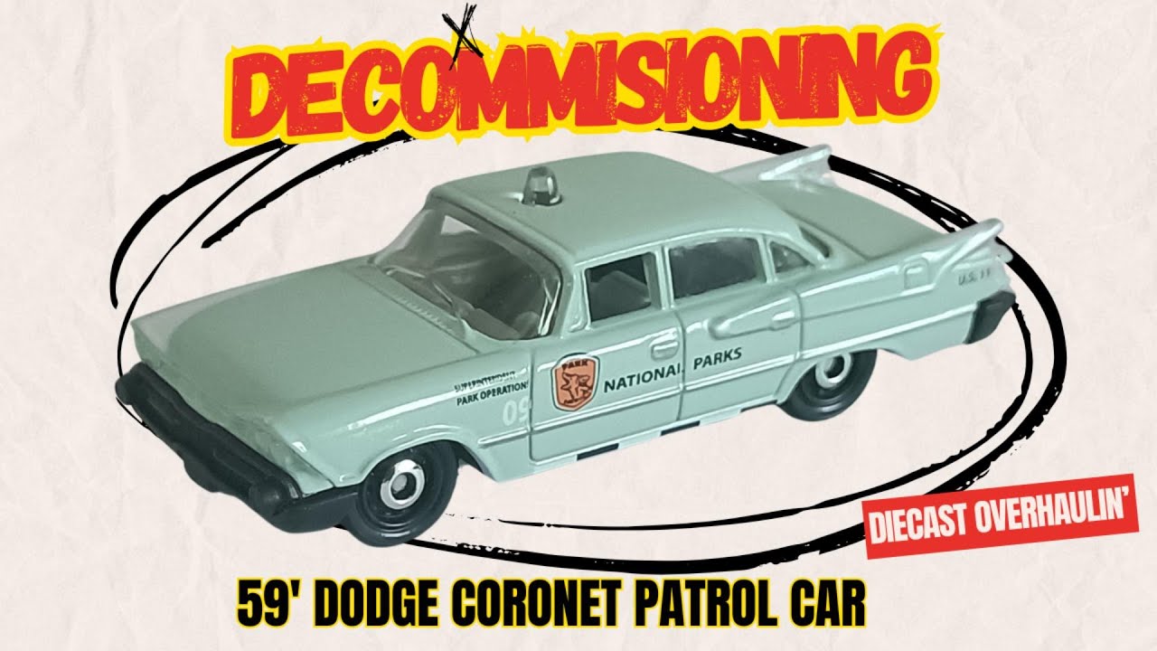 Decommissioning 57' Dodge Coronet Patrol Car