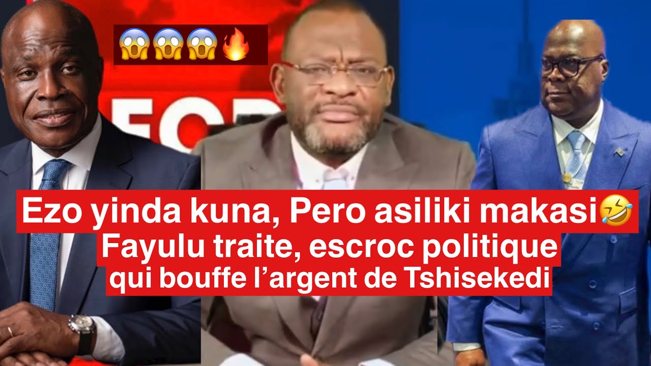 Pero Luwara Asiliki Makasi, Alobi Fayulu aza traite escroc politique, Alobi ba verité ebele😳😱