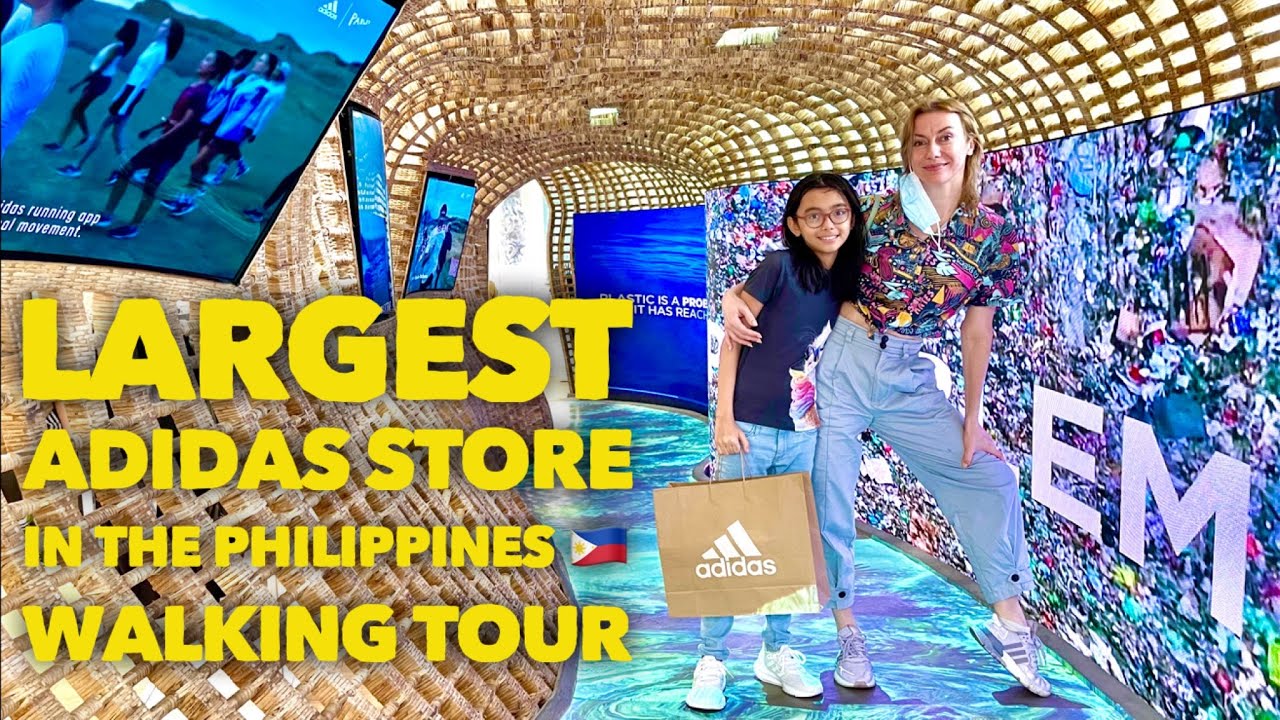 Largest Adidas Store in the Philippines Tour!  Adidas Brand Center Glorietta Makati | Adiclub PH