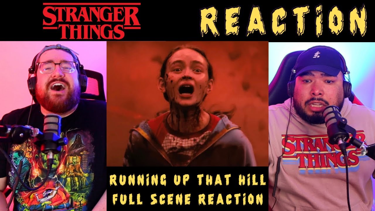 Stranger Things EP4 Running up that Hill Full Scene Reaction!! | Unedited
