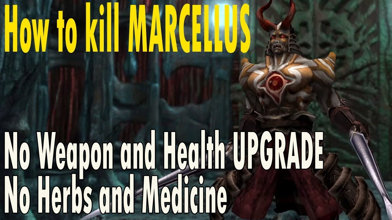 How to kill Marcellus | Blunt Sword Sharp Mind and None for Me,Thanks Trophy - Onimusha Warlords PS4